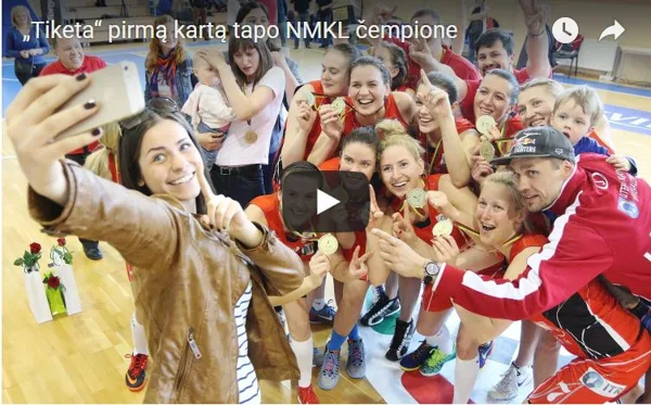 BC TIketa pirmą kartą tapo nacionalinės moterų krepšinio lygos čempione